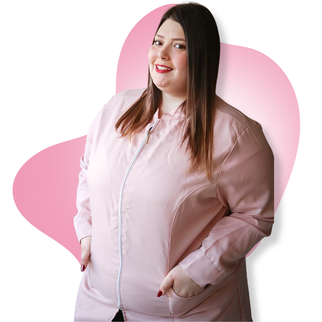 Foto da Dra. Ana Carolina, profissional responsável pelos atendimentos da clínica veterinária.